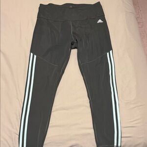 Adidas woman Leggings with Light Blue Stripes